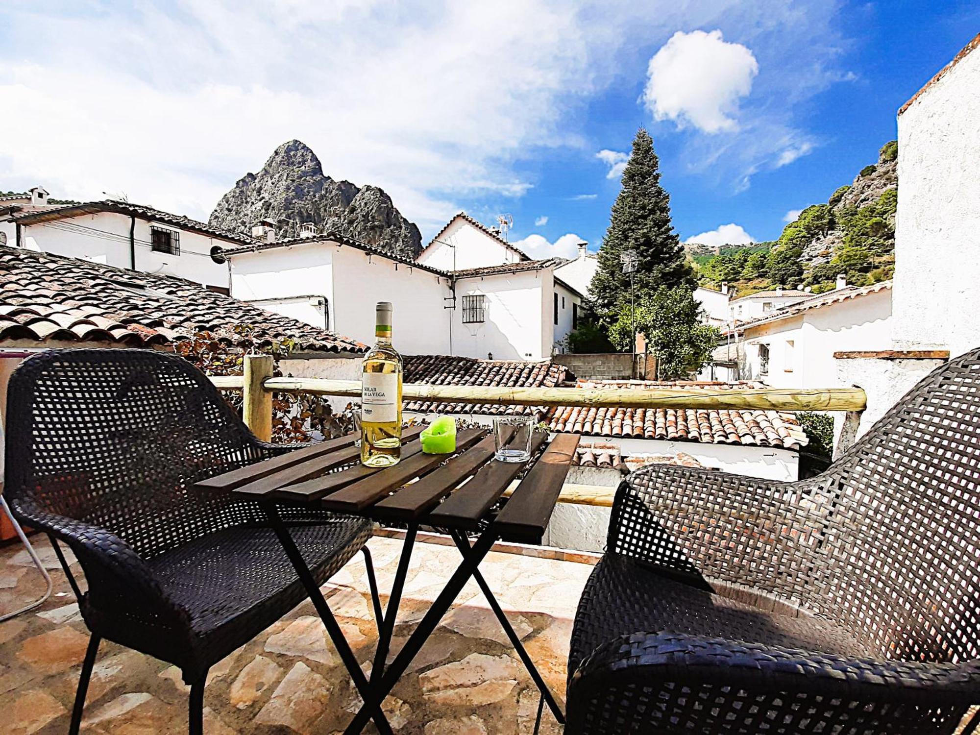 Casa Rural La Parra Грасалема Екстер'єр фото
